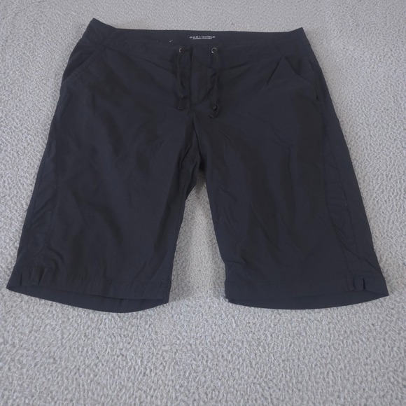 Columbia Pants - Columbia Shorts Womens 16 Black 13" Anytime Outdoor Long Chino Omni-Shield Nylon
